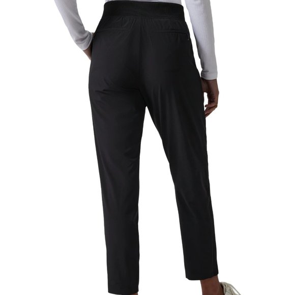 🆕Athleta Brooklyn ANKLE Pant in Black Current Season Size 4 - Picture 3 of 11
